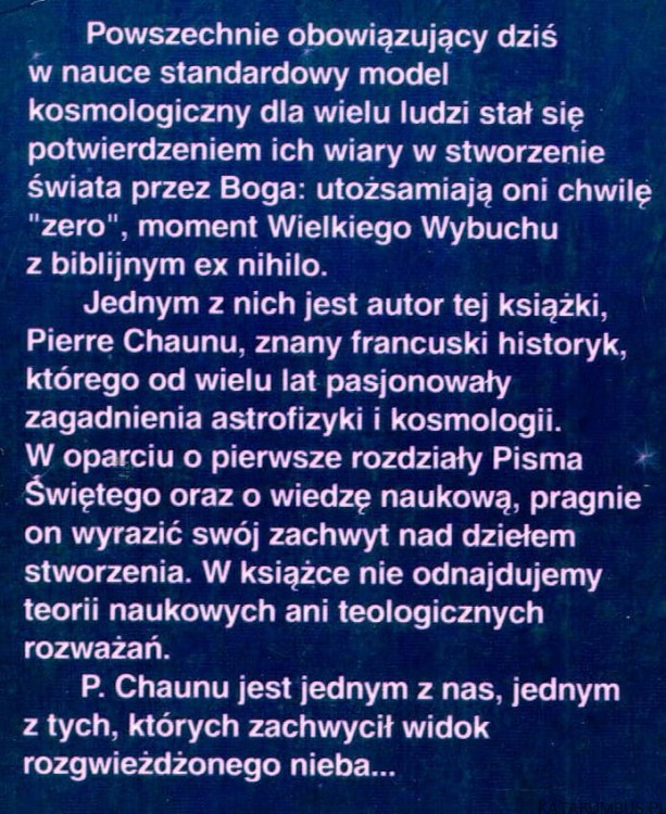 Wielki wybuch. PIERRE CHAUNU