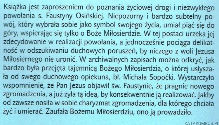 Ryzyko Miłosierdzia. S. TERESA SZAŁKOWSKA ZSJM