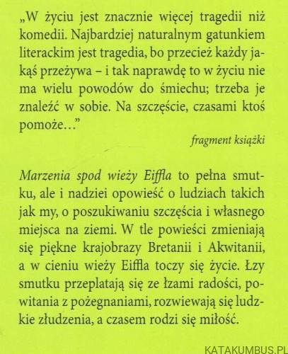 Marzenia spod wieży Eiffla / Stanisław Wawrzyszkiewicz