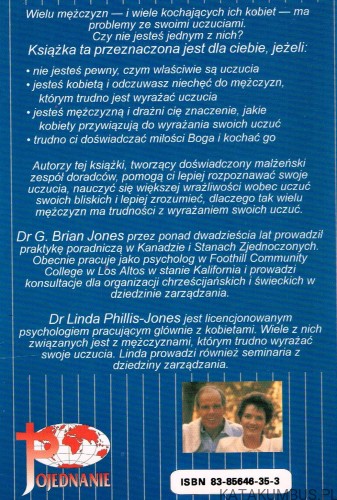 Mężczyźni też mają uczucia. Dr G. BRIAN JONES, Dr LINDA PHILLIS-JONES