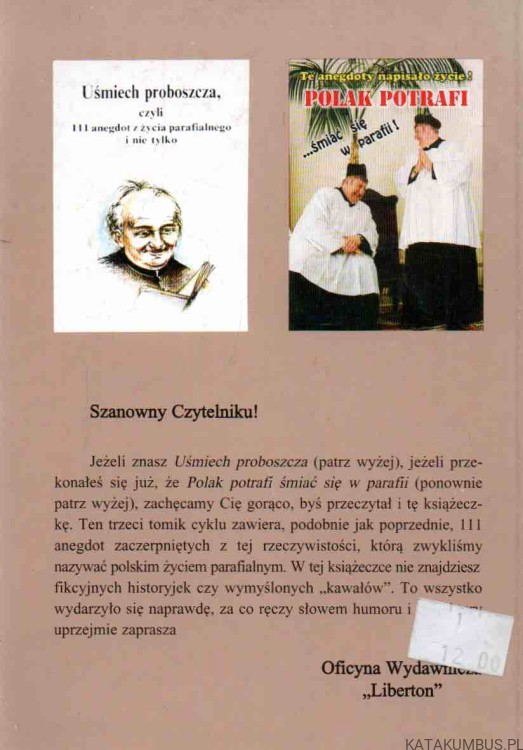 Opowiadał raz ksiądz księdzu... JAN MARCZAK