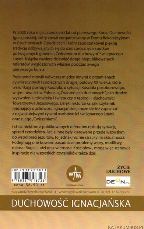 Ćwiczenia duchowe św. Ignacego Loyoli źródłem odnowy kościoła. PRACA ZBIOROWA