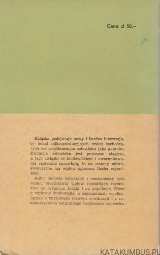 Biblioteka Problemów Zmieniający sie Człowiek. NAPOLEON WOLAŃSKI