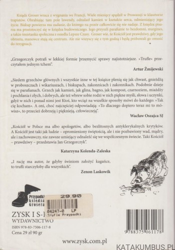 Trufle. Przypadki księdza Grosera. Tom II. JAN GRZEGORCZYK