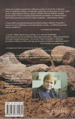 Adieu. Przypadki księdza Grosera. Tom 1. JAN GRZEGORCZYK