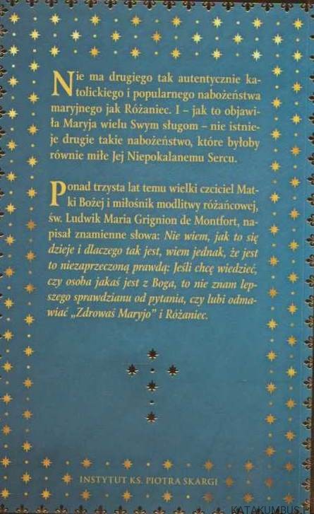 Różaniec. Ratunek dla świata. ANTONIO A. BORELLI 2