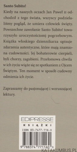 Cuda Ojca Świętego. ANDREA TORNIELLI