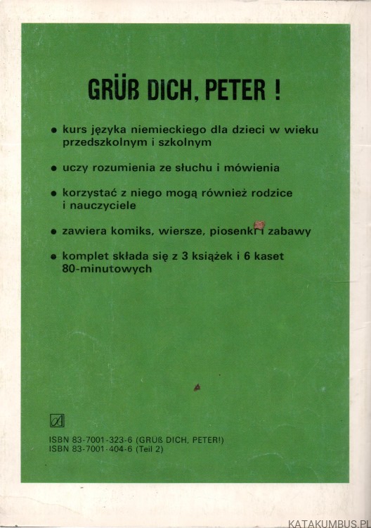 Grub, dich, peter! Część 2. ANNA PRZYBECKA, WALDEMAR TRAMBACZ