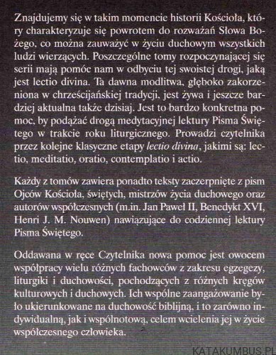 Lectio divina na każdy dzień roku cz. 13. GIORGIO ZEVINI, PIER GIORDANO CABRA