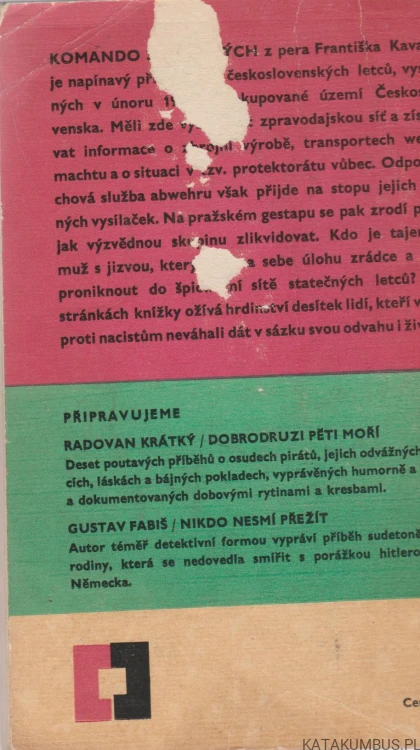 Komando statečných. FRANTIŠEK KAVAN