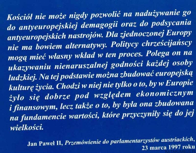 Polska i Kościół w procesie integracji europejskiej