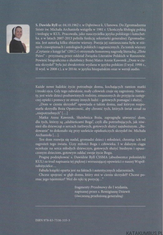 Dom w cieniu skrzydeł. s. DAWIDA RYLL