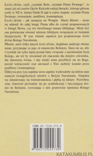 Betlejem. Lectio Divina Bożego Narodzenia. Mario Masini