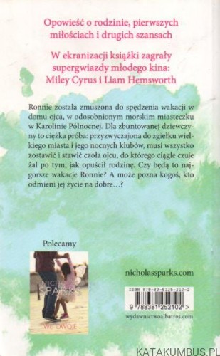 Ostatnia piosenka. NICHOLAS SPARKS