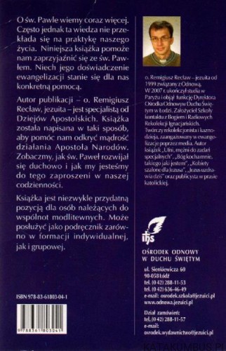 Św. Paweł - Ewangelizator do naśladowania. REMIGIUSZ RECŁAW SJ