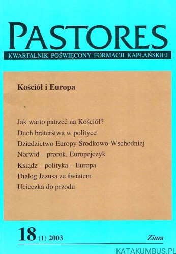Kościół i Europa / PASTORES nr 18 (1) 2003