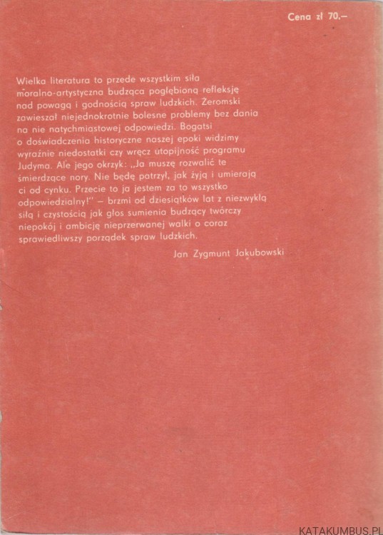 Ludzie bezdomni. S. ŻEROMSKI