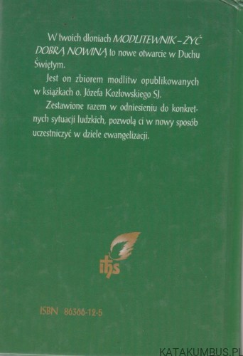 Das Leben Nach Der Guten Botschaft. P. JÓZEF KOZŁOWSKI SJ (j. niemiecki)