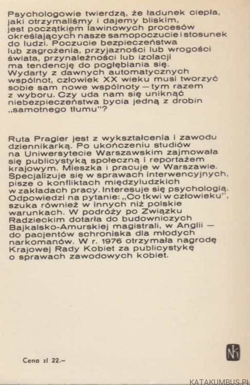 Udział czy ucieczka. RUTA PRAGIER