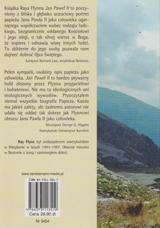 Jan Paweł II. Portret prywatny człowieka człowieka i papieża. RAY FLYNN