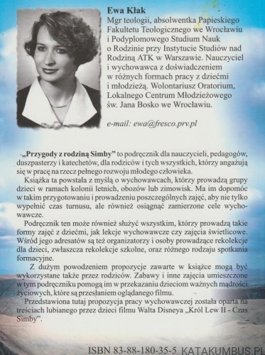Przygody z rodziną Simby. EWA KŁAK