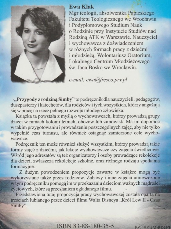Przygody z rodziną Simby. EWA KŁAK