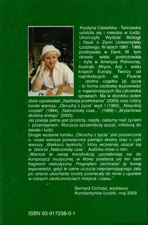 Okruchy z życia. KRYSTYNA CIESIELSKA-TARKOWSKA