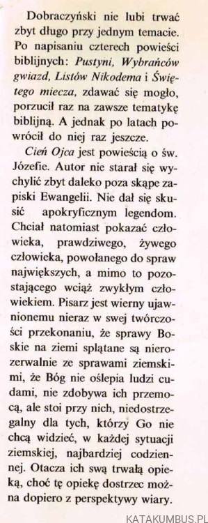 Cień Ojca / Jan Dobraczyński