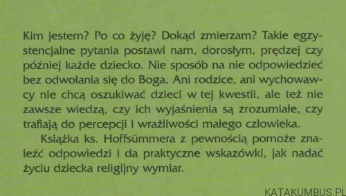 Bóg i dziecięcy świat. WILLI HOFFSUMMER