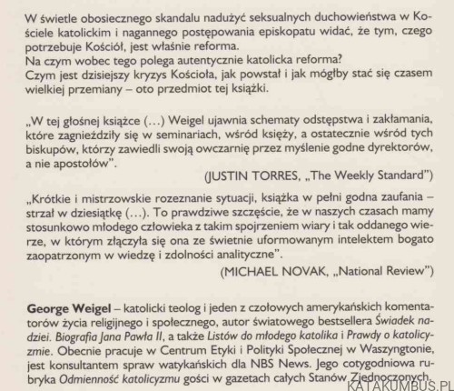 Odwaga Bycia Katolikiem. GEORGE WEIGEL