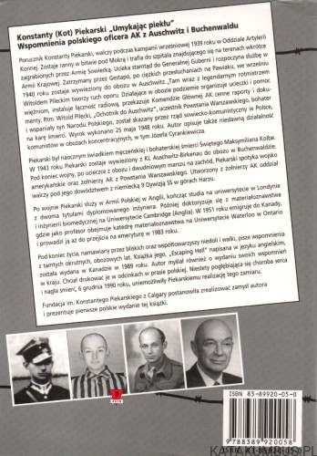 Umykając piekłu. KONSTANTY PIEKARSKI