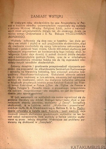 Rozum i wiara. Ks. Dr WITOLD PIETKUN