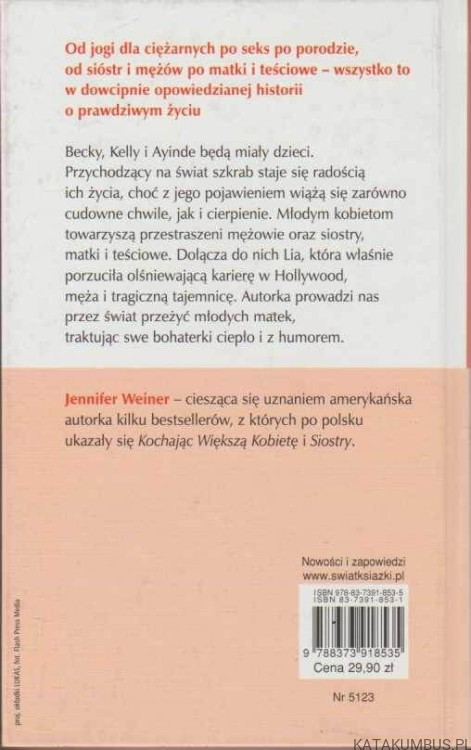 Małe trzęsienia ziemi. JENNIFER  WEINER