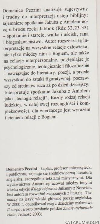 Jakub i Anioł. DOMENICO PEZZINI