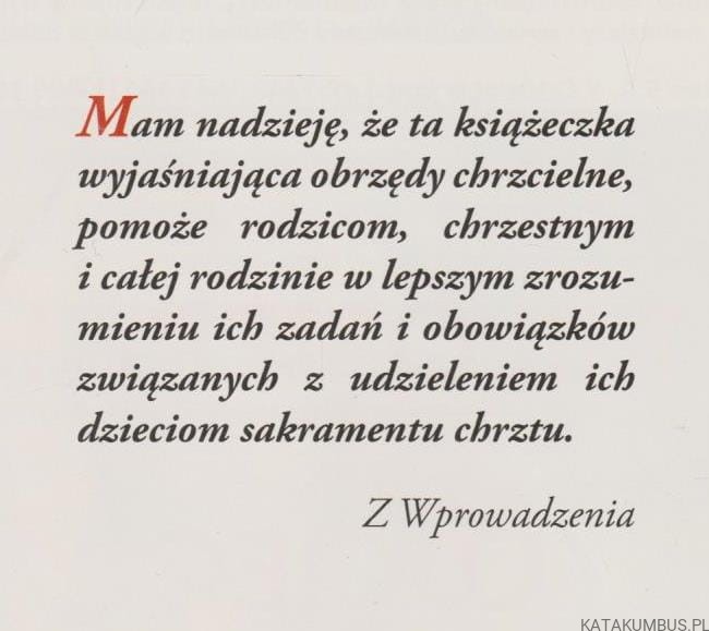 Odkryj skarb chrztu świętego 4 Szt . KS. MARCIN WĘCŁAWSKI