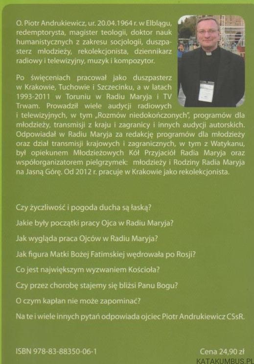 Bo do radości zostaliśmy stworzeni. O. PIOTR ANDRUSZKIEWICZ CSSR