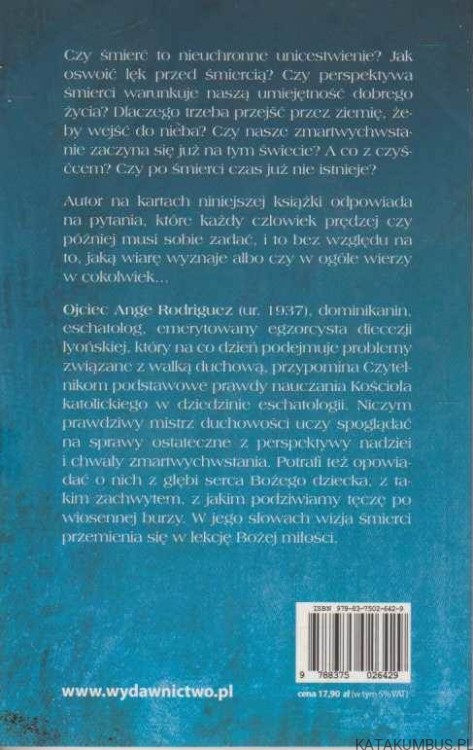 Pytania o życie przyszłe. ANGE RODRIGUEZ