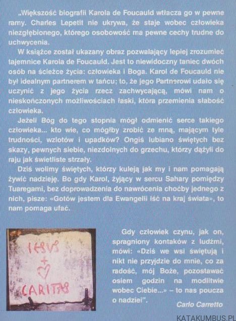 Śladami Karola de Foucauld. CHARLES LEPETIT