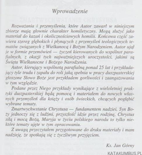Ufajcie. Jam zwyciężył. KS. JÓZEF STEC