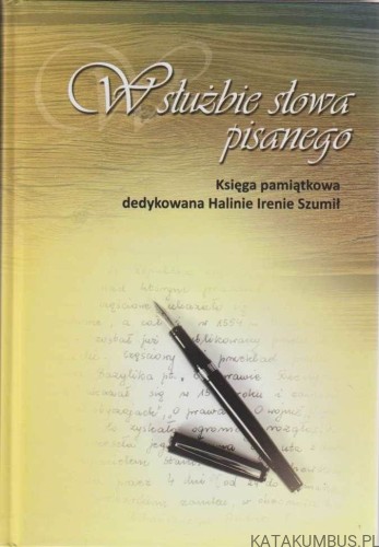 W służbie słowa pisanego. Red. GABRIEL BARTOSZEWSKI OFMCap