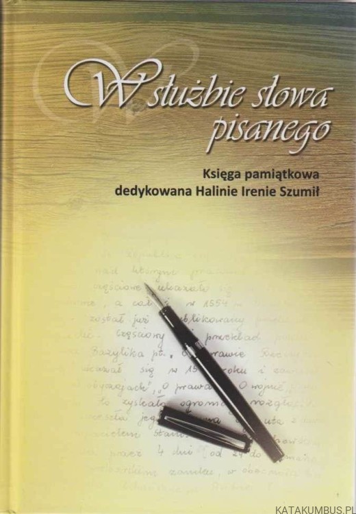 W służbie słowa pisanego. Red. GABRIEL BARTOSZEWSKI OFMCap