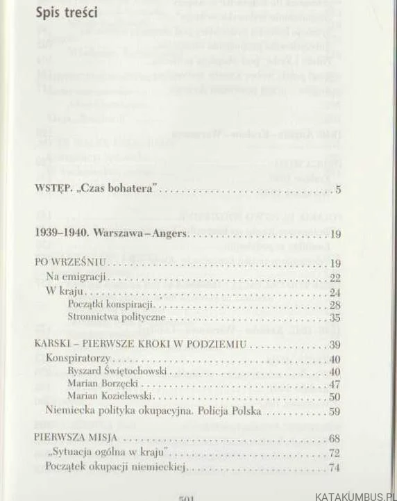 Karski. ANDRZEJ ŻBIKOWSKI