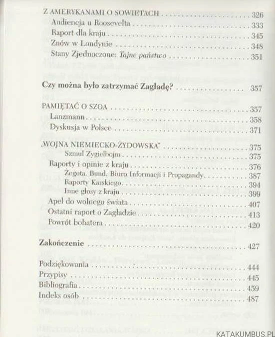Karski. ANDRZEJ ŻBIKOWSKI