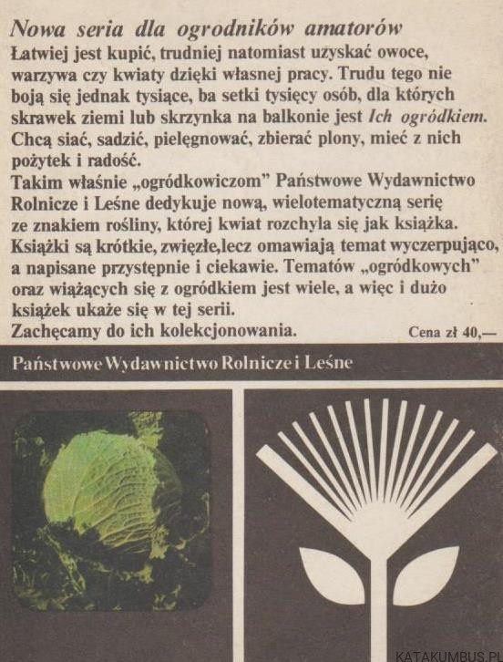Liście do jedzenia i ozdoby. KONSTANTY GRUDZIEŃ