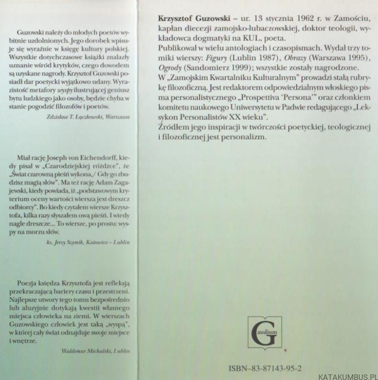 Wyspy. KRZYSZTOF GUZOWSKI.