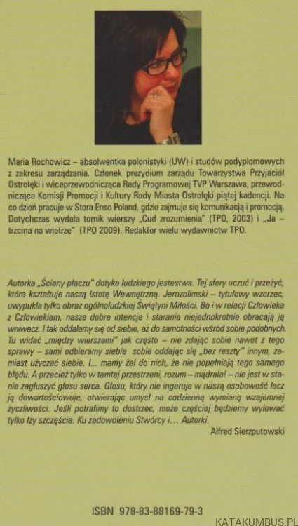 Ściana Płaczu. MARIA ROCHOWICZ