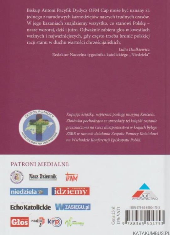 Być sobą. BP ANTONI PACYFIK DYDYCZ OFM CAP