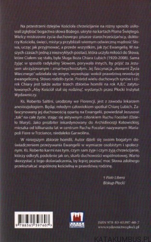 Aby Kościół stał się rodziną. Homilie na rok B. Ks. ROBERTO SALTINI.