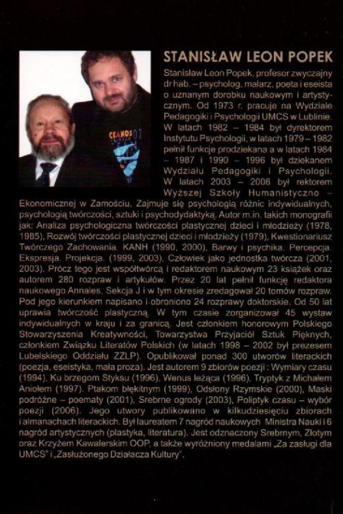 Sny z wieży milczenia. STANISŁAW POPEK.