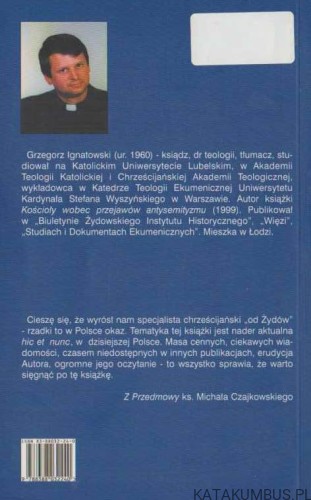 Kościół i synagoga. Ks. GRZEGORZ IGNATOWSKI 2